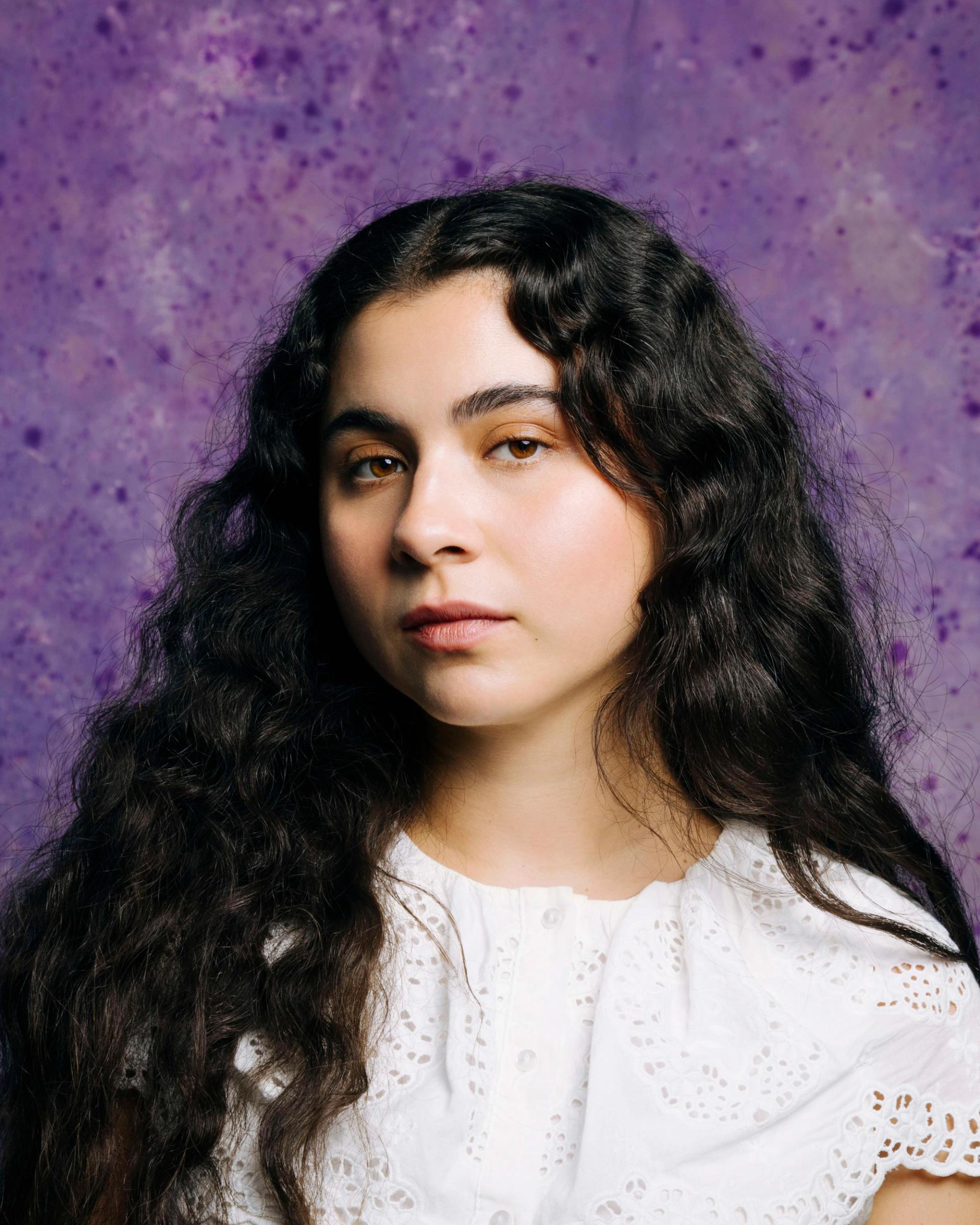 Silvana Estrada Portrait, photographed by Alan Cortés in Mexico City