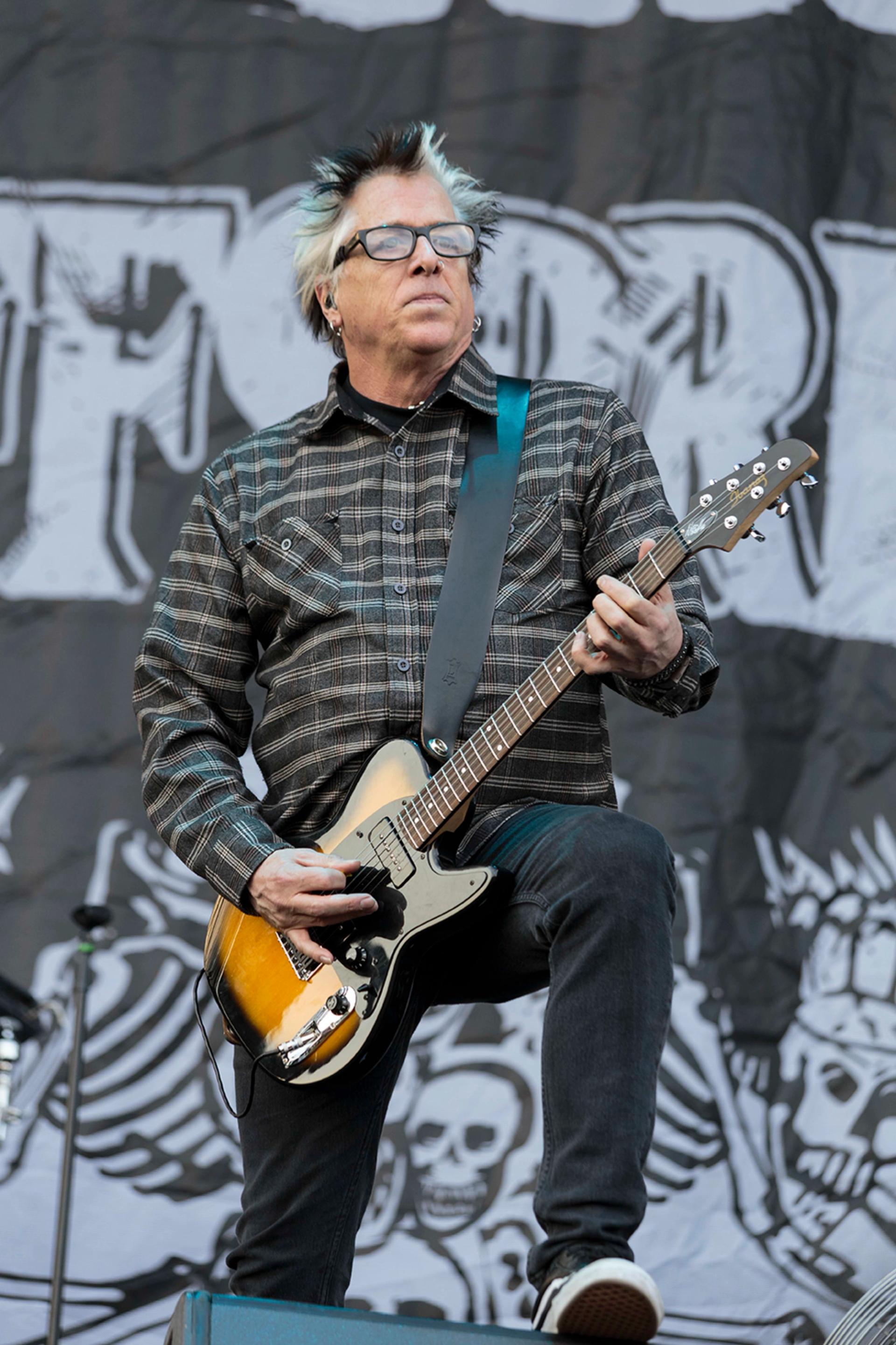 The Offspring tocando en vivo en concierto en Ciudad de Méixoc, fotografía por Alan Cortés