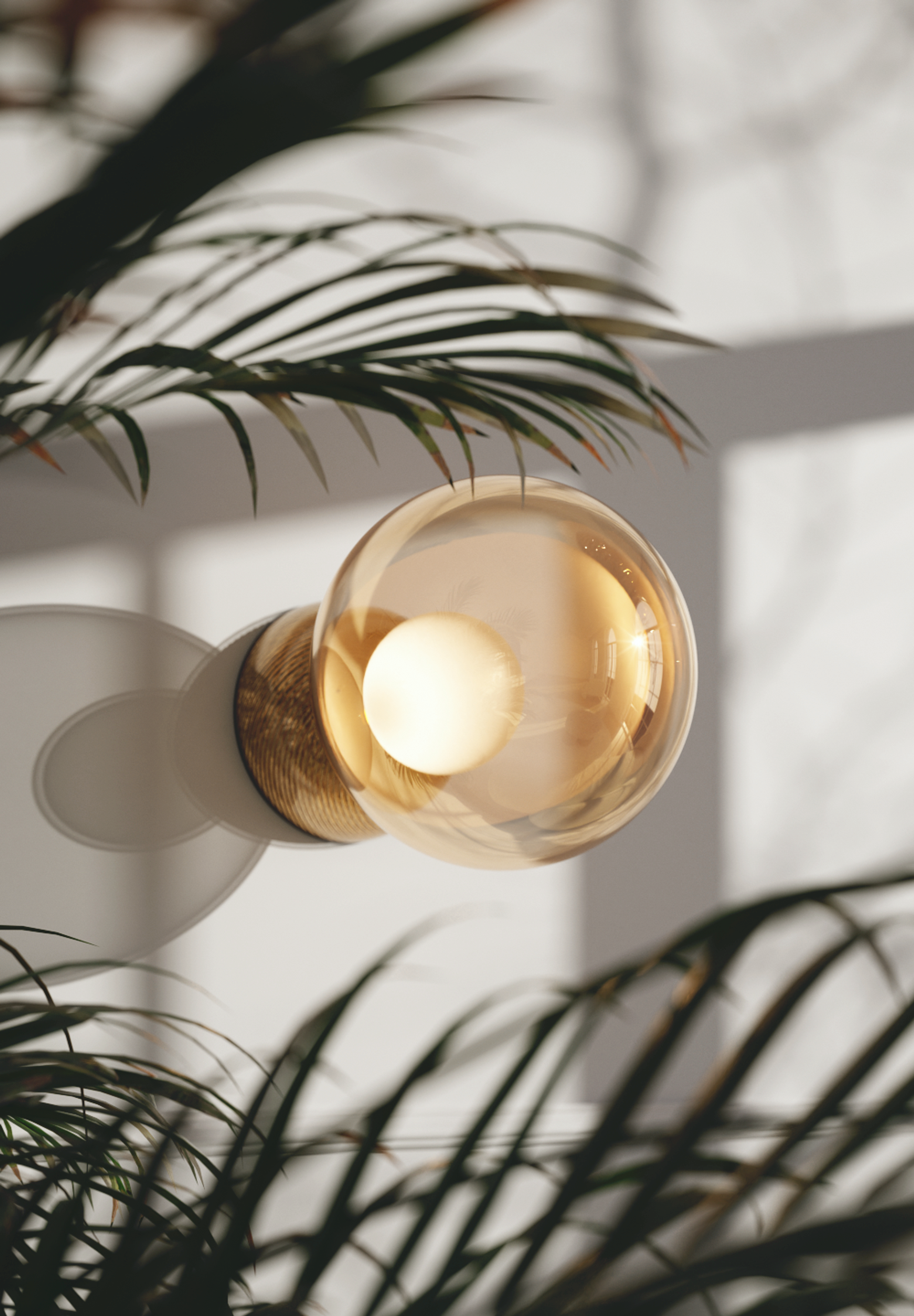 Sans Souci Charm wall lamp visualisation crystal bohemian glass lamp