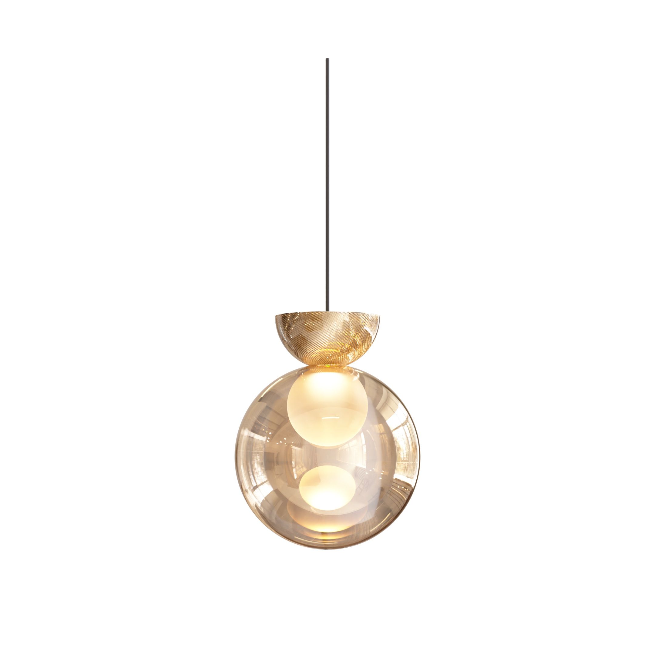 Sans Souci Charm sphere pendant crystal chandelier
