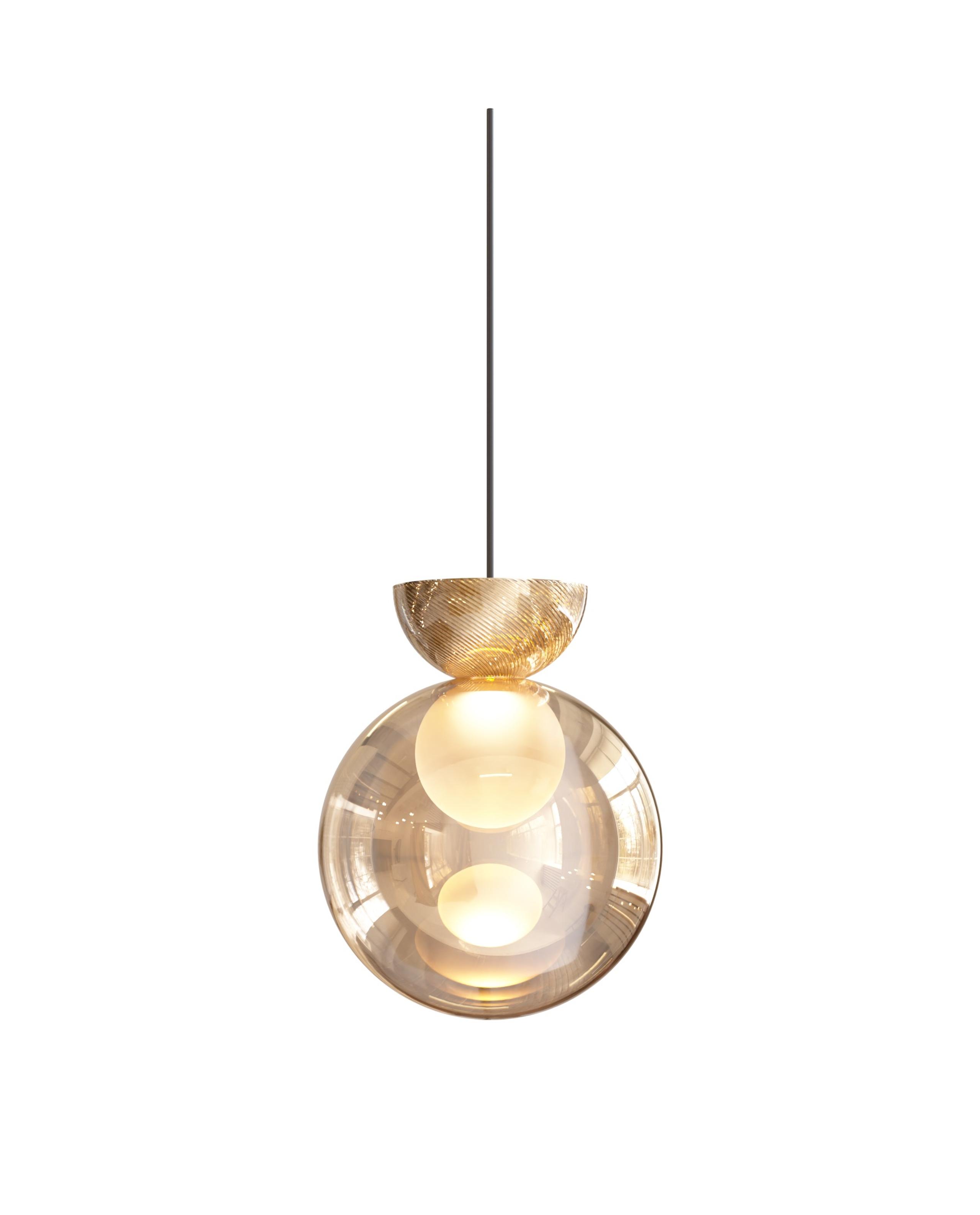 Sans Souci Charm sphere pendant crystal chandelier
