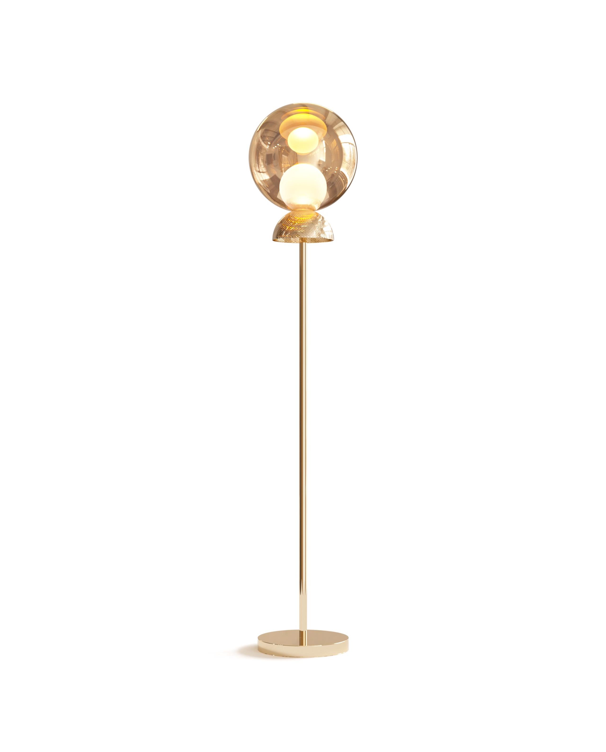 Sans Souci Charm floor lamp crystal chandelier
