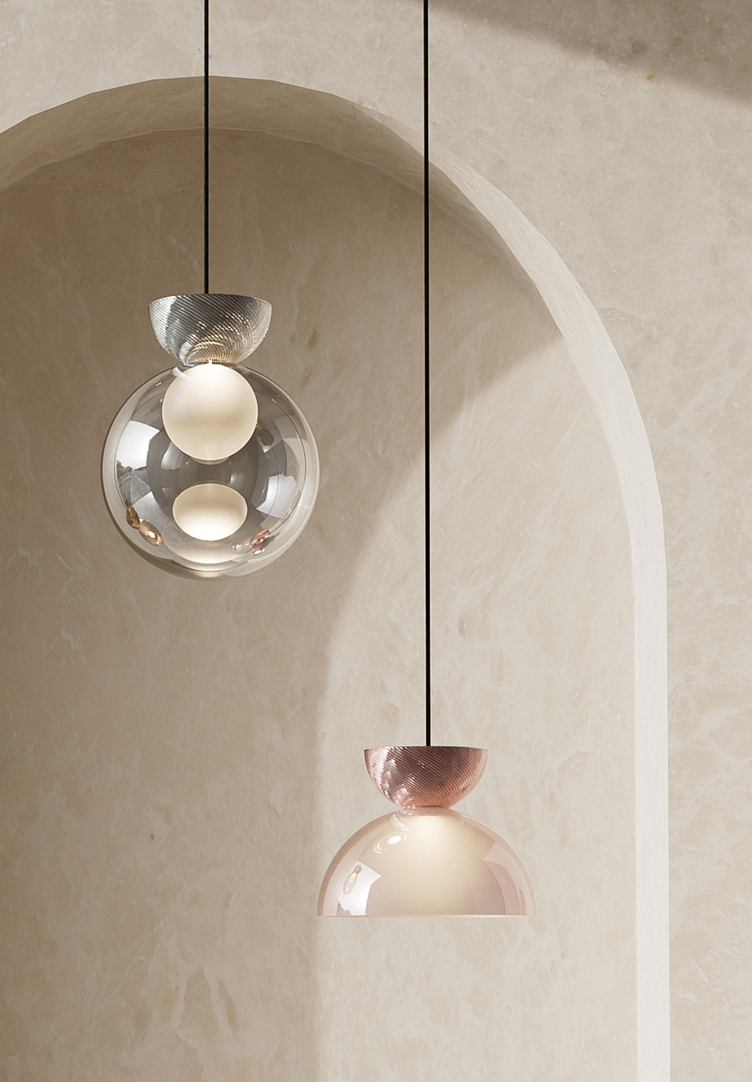 Charm mood crystal glass product pendant chandelier visualisation