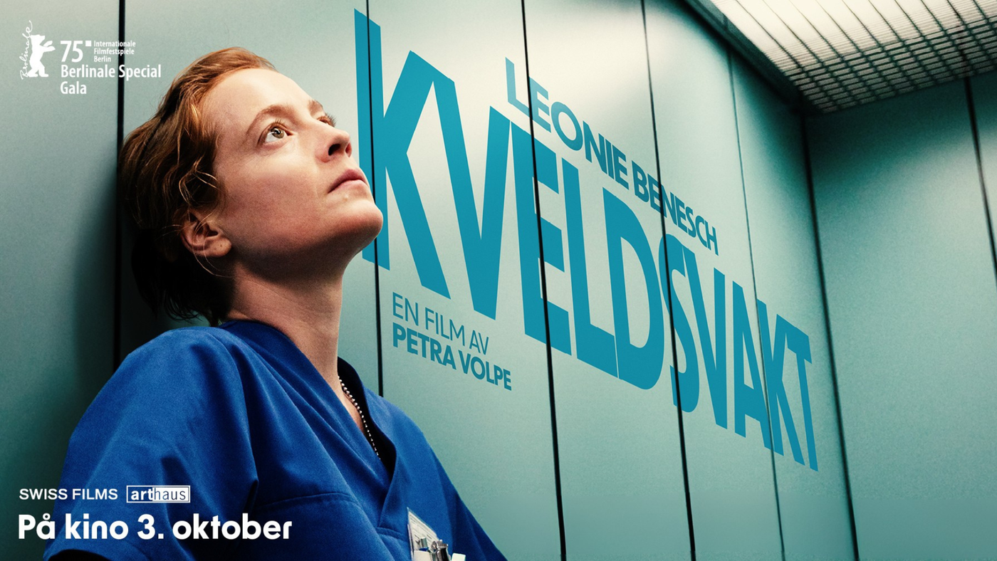 Kveldsvakt liggende plakat