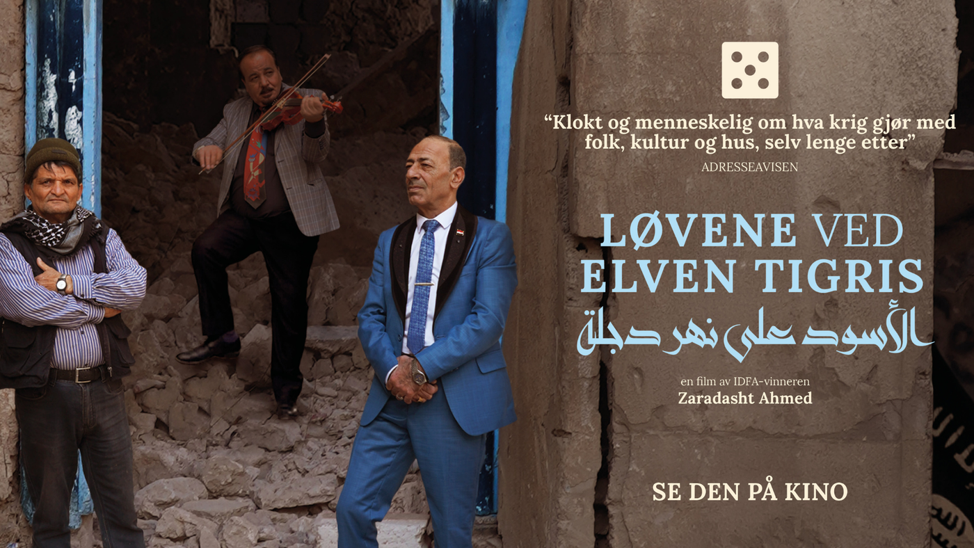 Løvene ved elven Tigris liggende