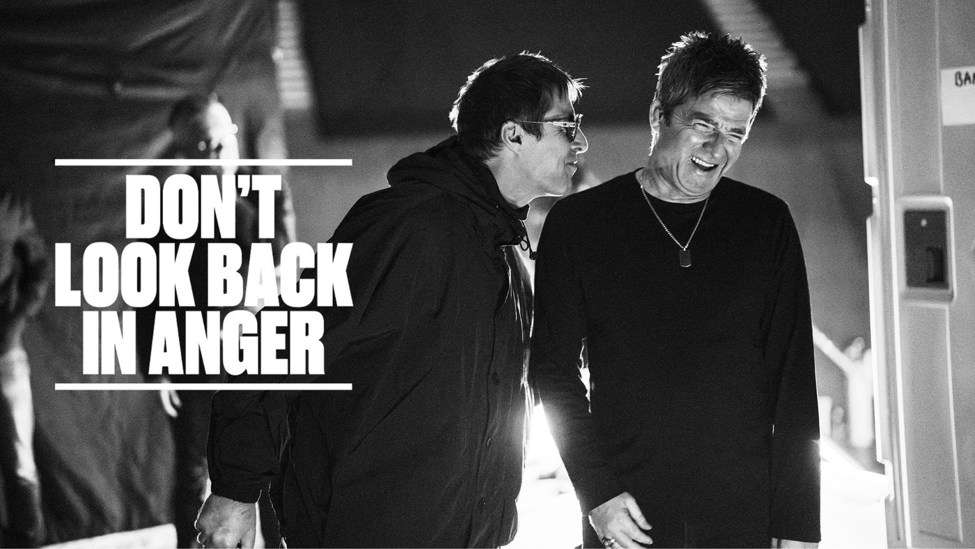 Oasis don't look back in anger liggende