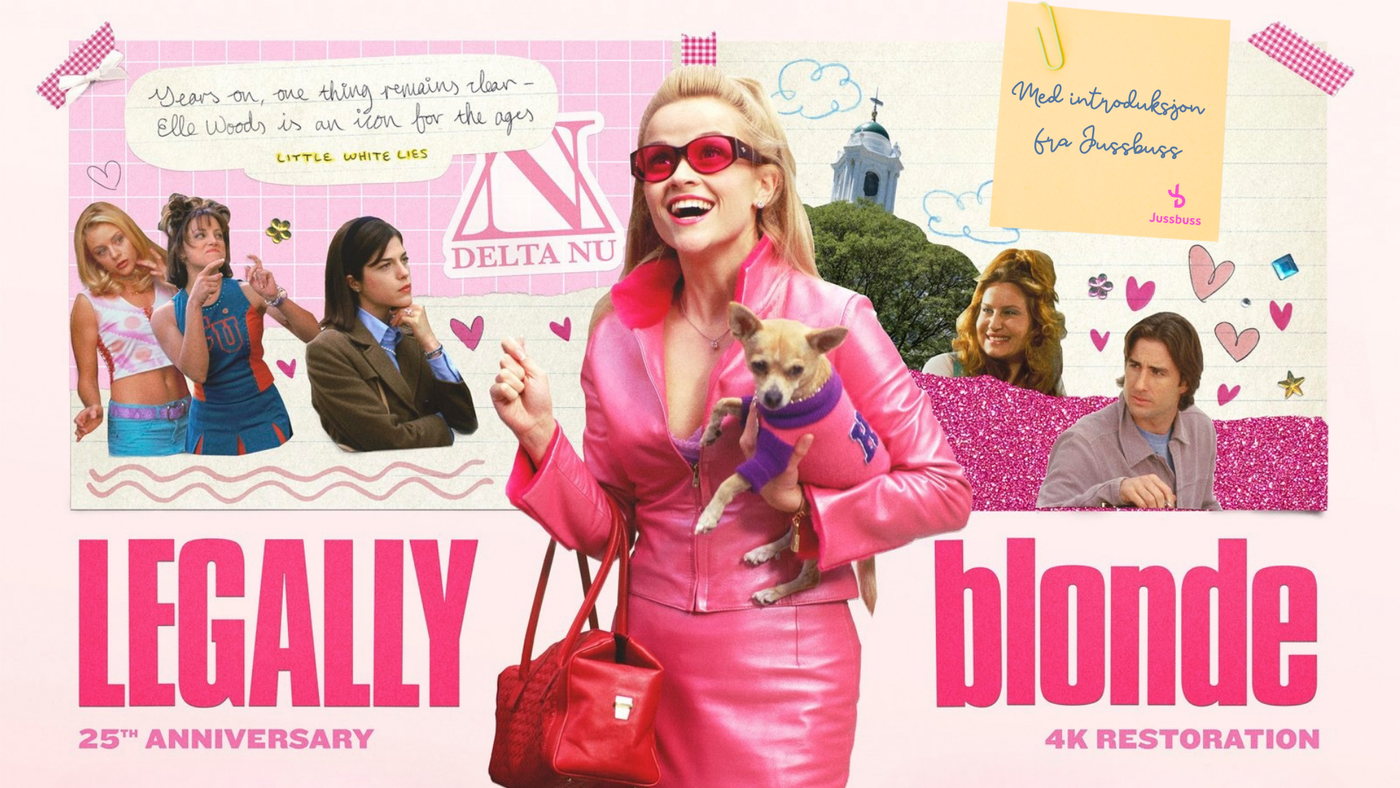 Legally Blonde 25 år Jussbuss