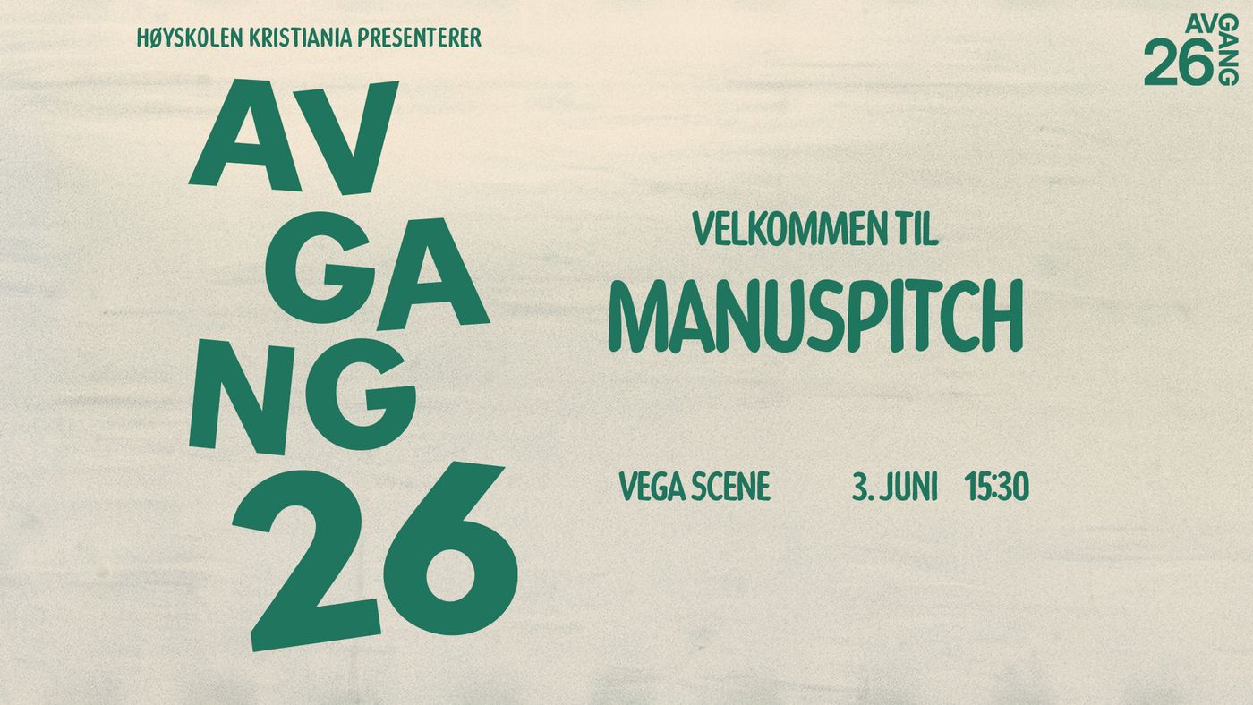 AVGANG26 Manuspitch