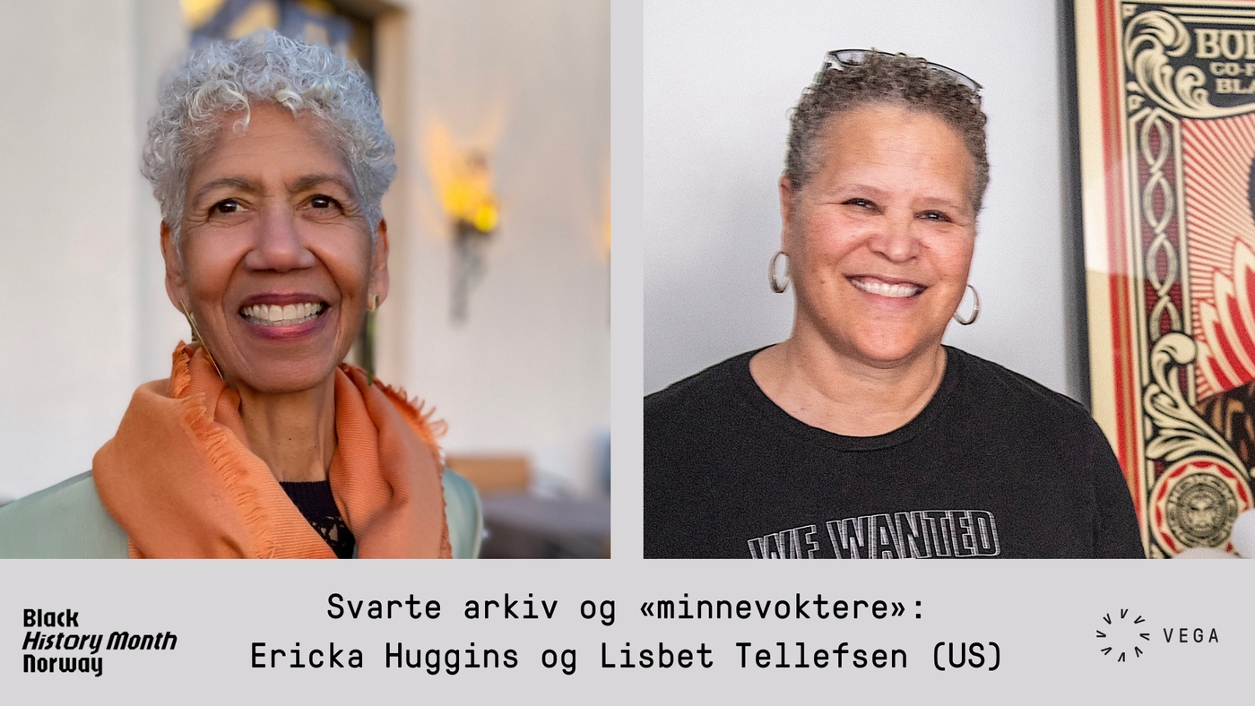 Portretter av Ericka Huggins og Lisbeth Tellefsen