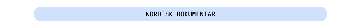 nordisk dokumentar merking pix