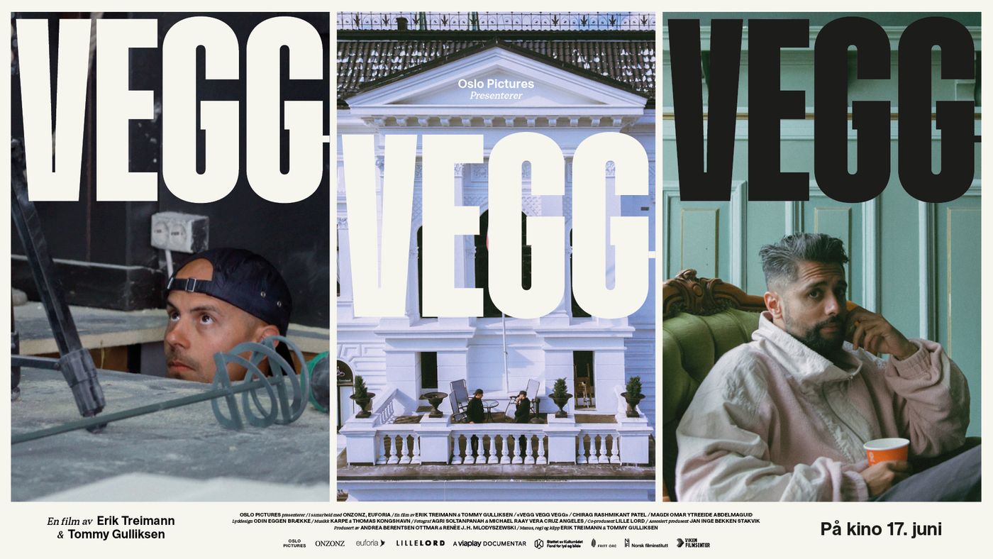 VEGG VEGG VEGG Liggende Plakat