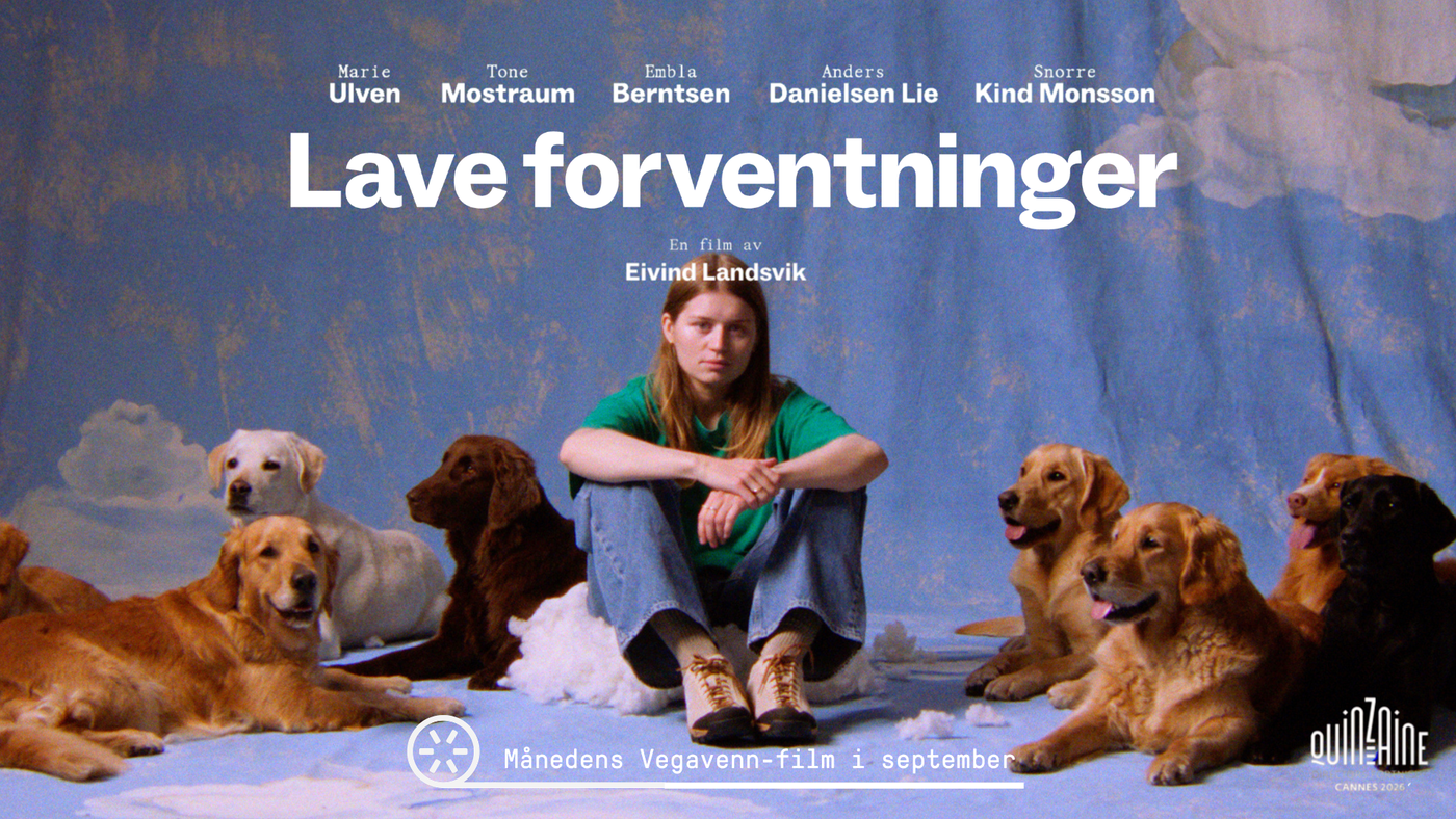 Lave forventninger Vegavennfilm september