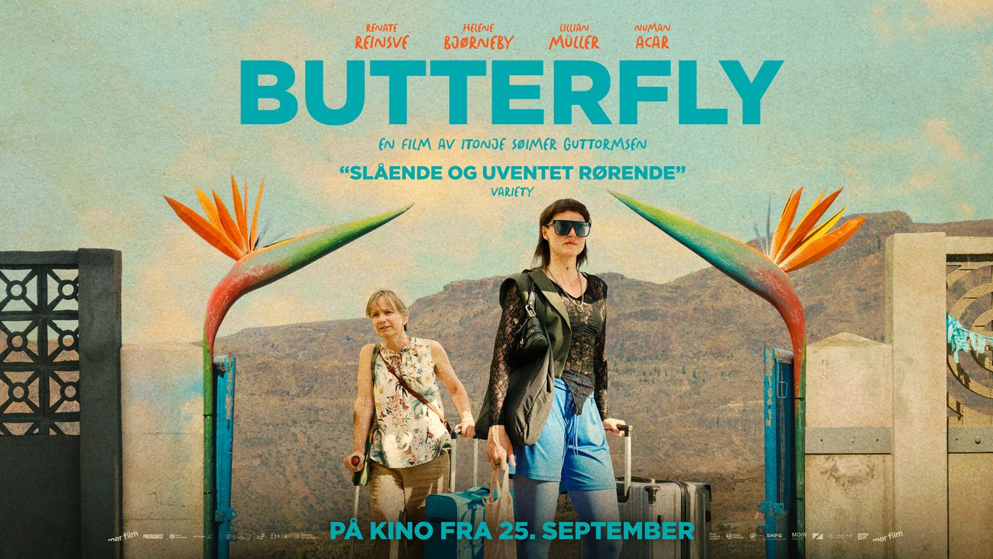 Butterfly liggende