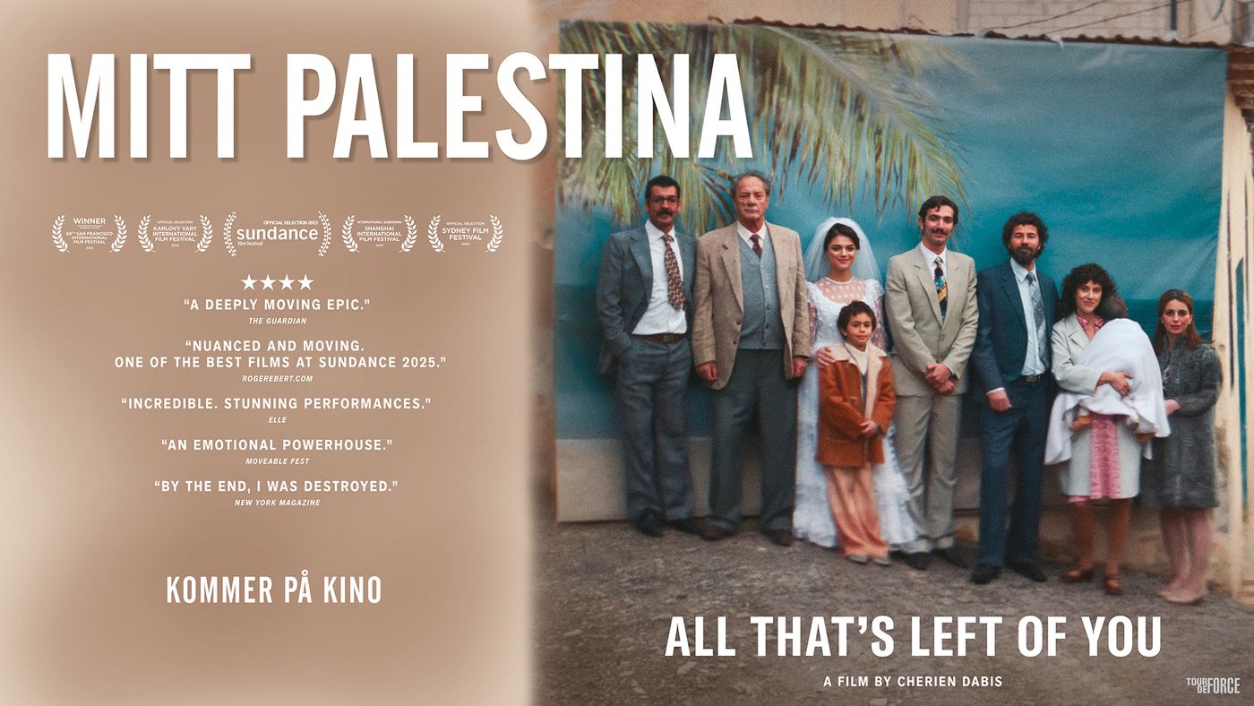 Mitt Palestina liggende