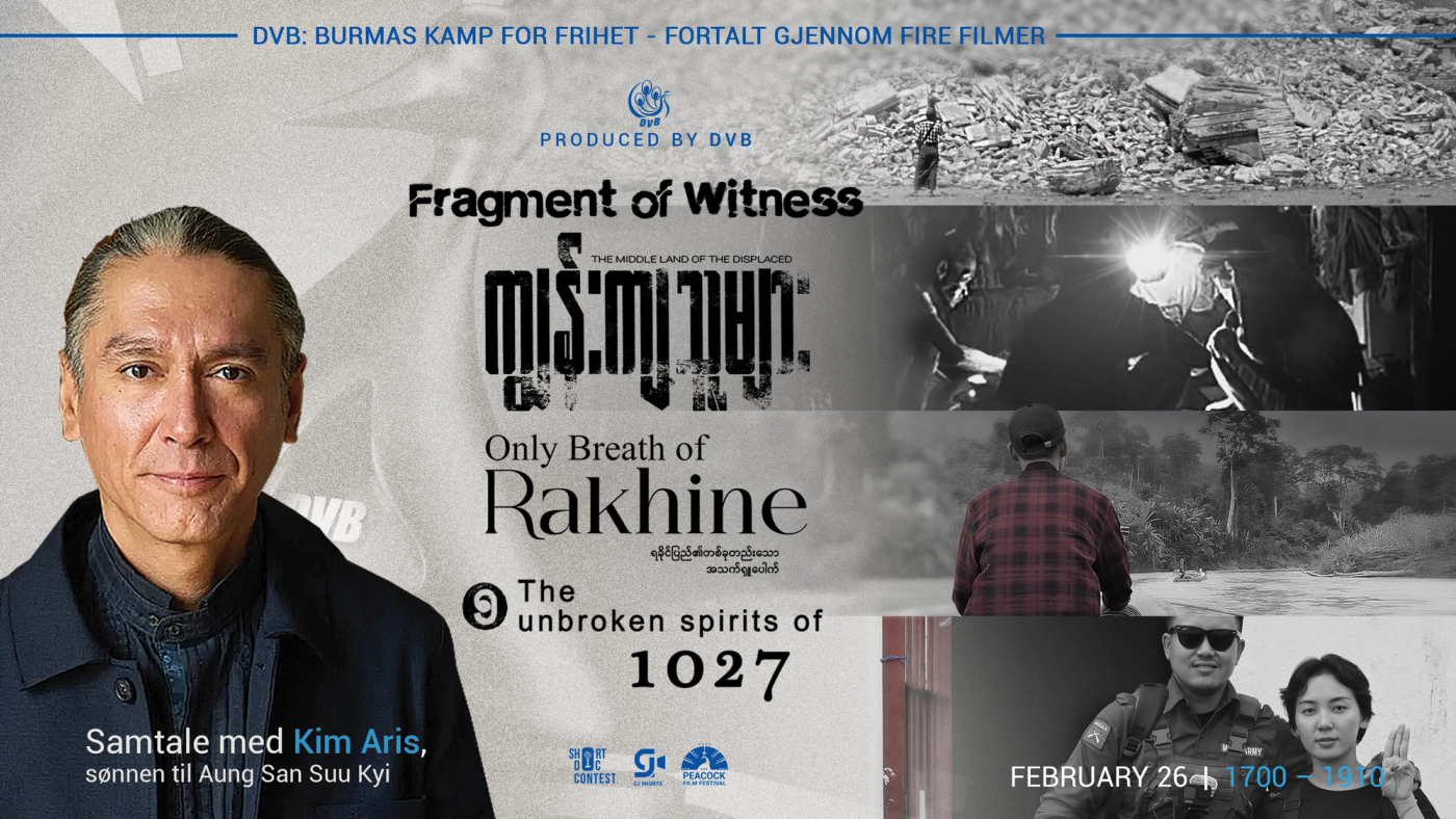Burmas kamp for frihet fortalt gjennom fire filmer
