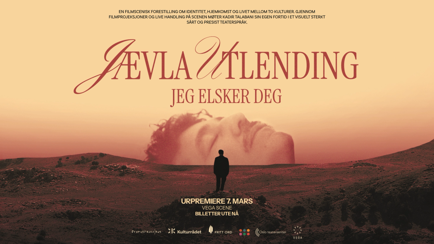 Jævla utlending liggende plakat