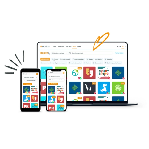 Monizze Dealzz — E-Commerce Voucher Platform