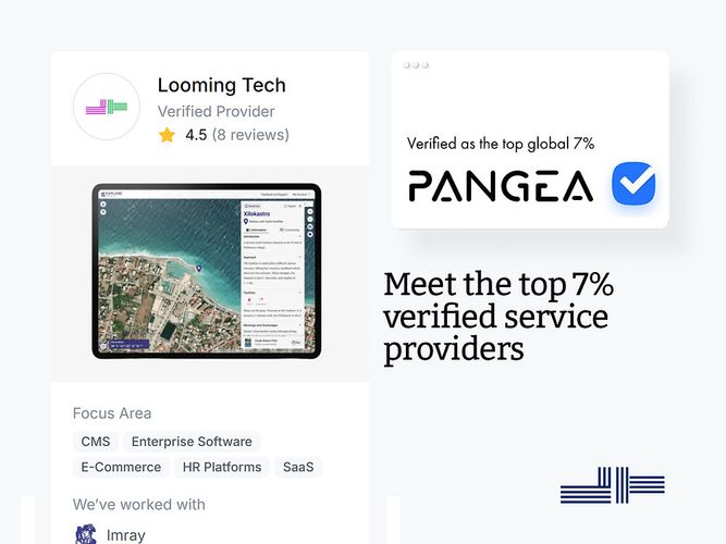 Looming.Tech belongs to the top 7% at Pangea
