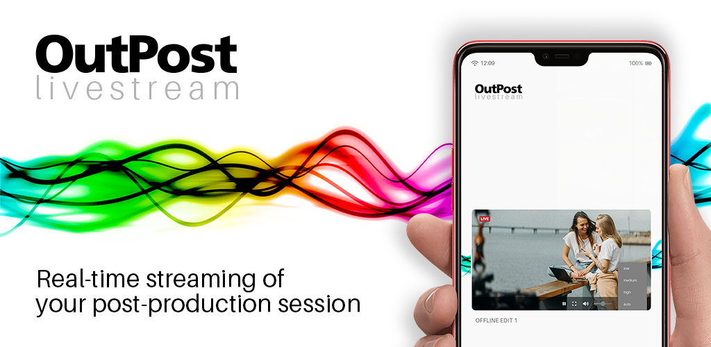 OutPost Livestream — Remote Post-Production Monitoring