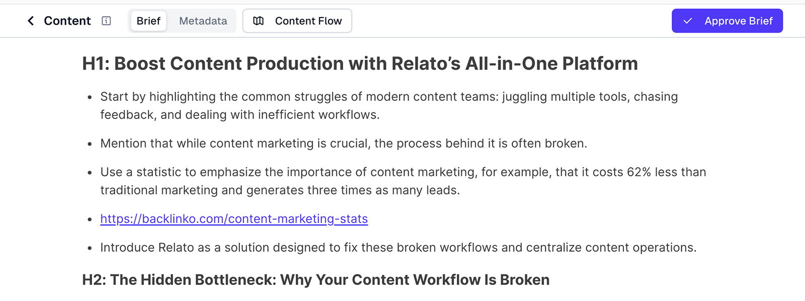 Athena content creation screenshot