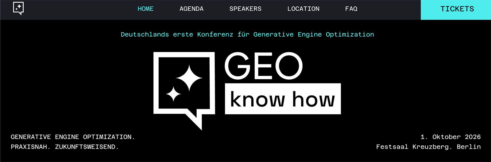 GEO Know How homepage