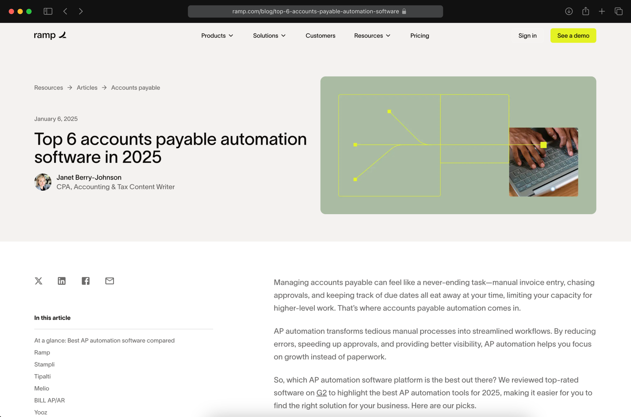 Top 6 Accounts Payable Automation Software in 2025