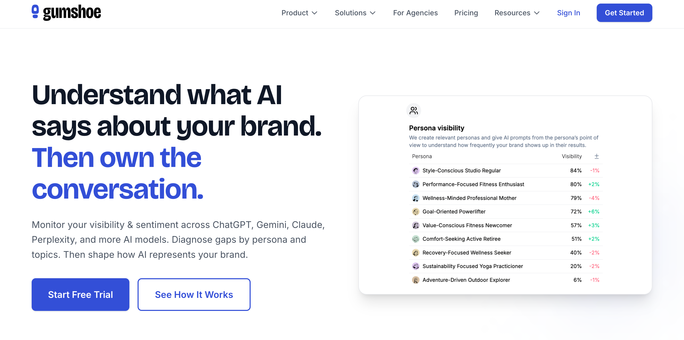 GumshoeAI homepage