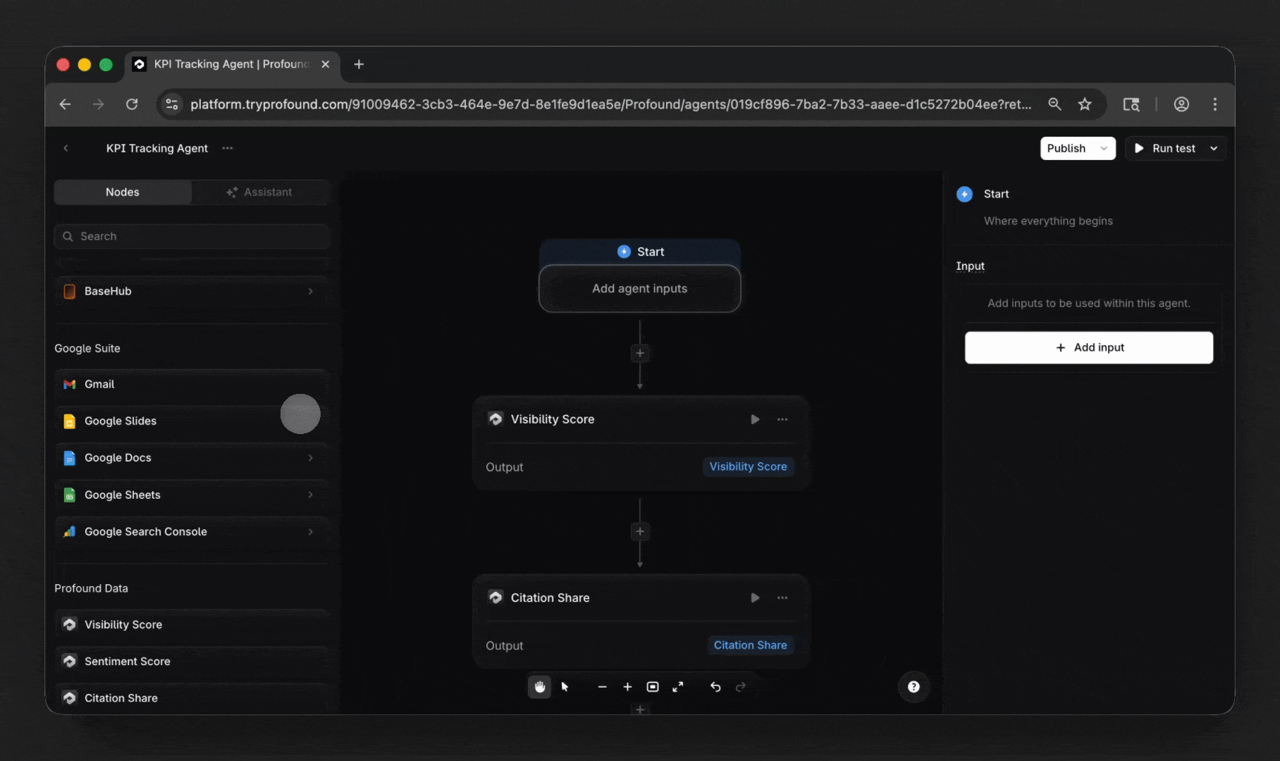 Google Slides use case