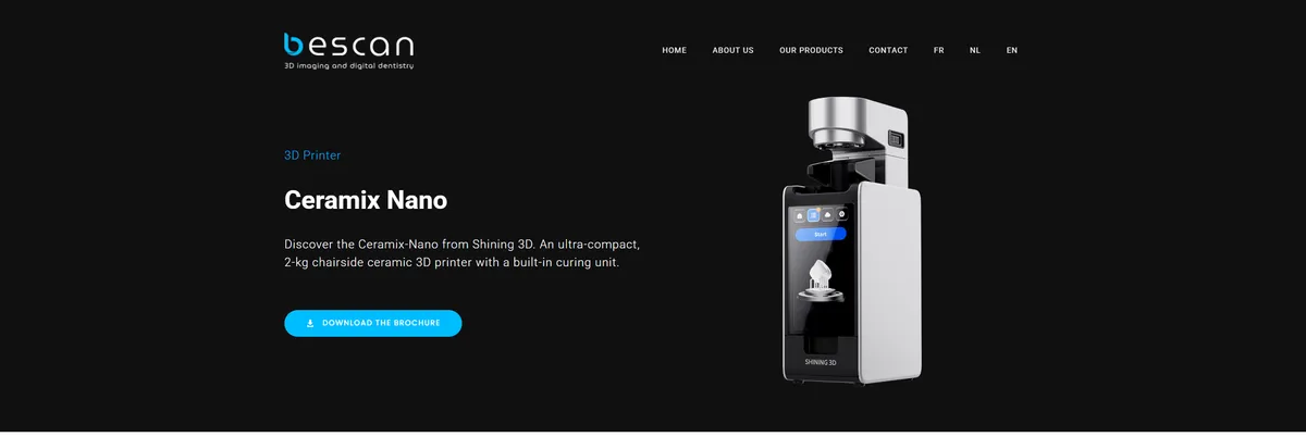 Bescan original old product page before redesign