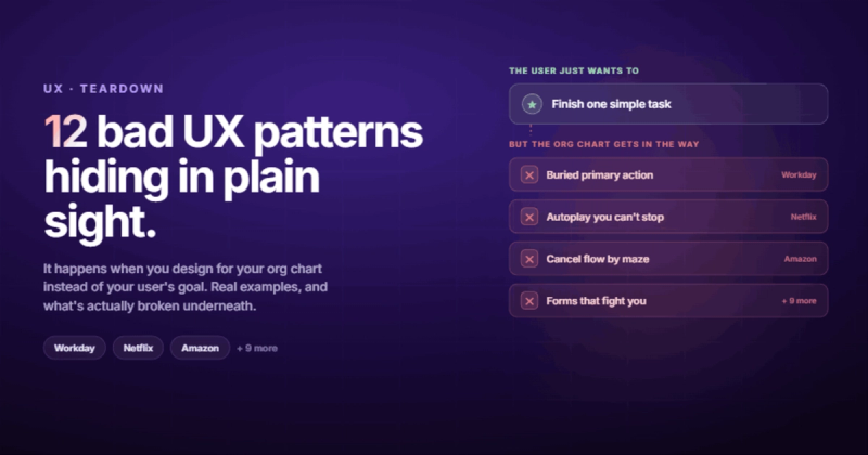 Bad UX: 12 Examples From Apps You Use Every Day (And What's Actually Going Wrong)   