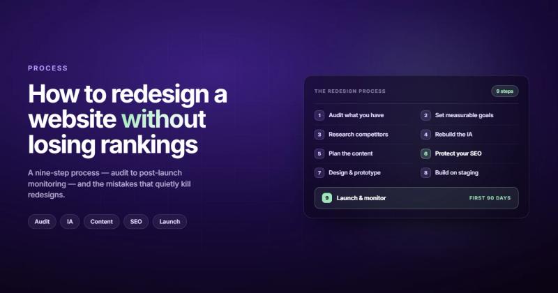 How to Redesign a Website Without Wrecking What Already Works