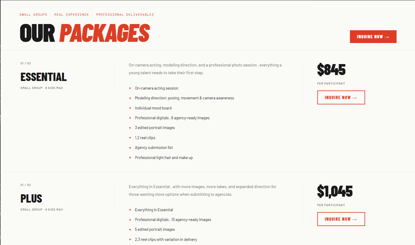 Packages