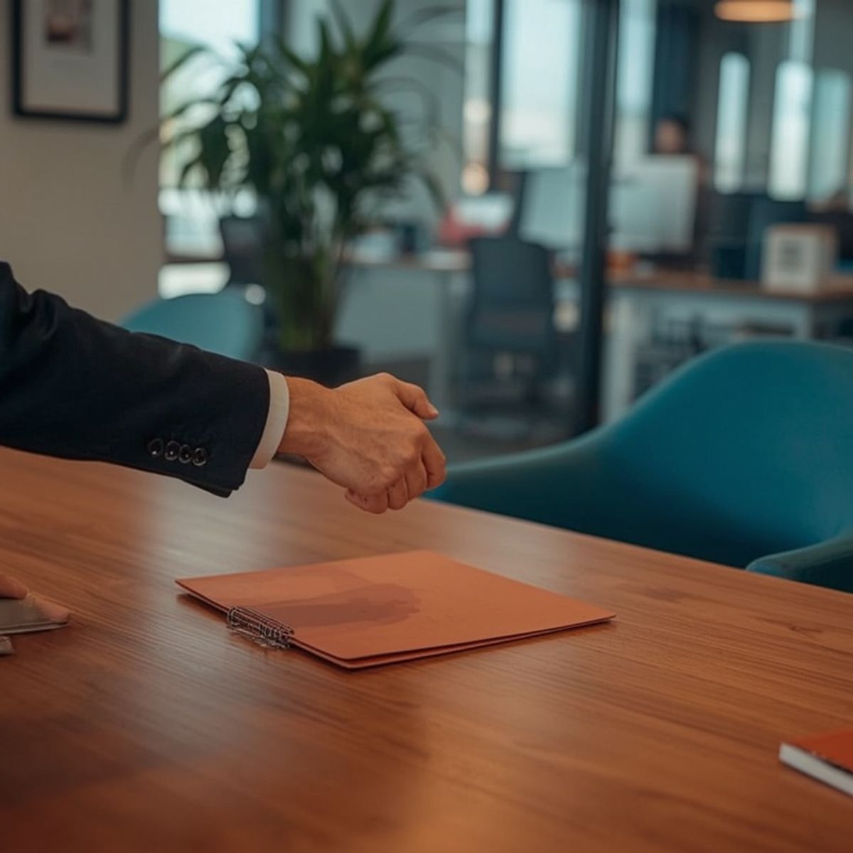 Brasileiro em entrevista de emprego formal no Paraguai