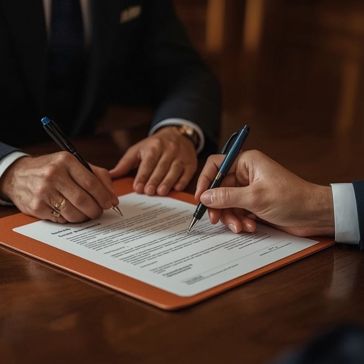 Assinatura de escritura de compra de imóvel no Paraguai por brasileiro
