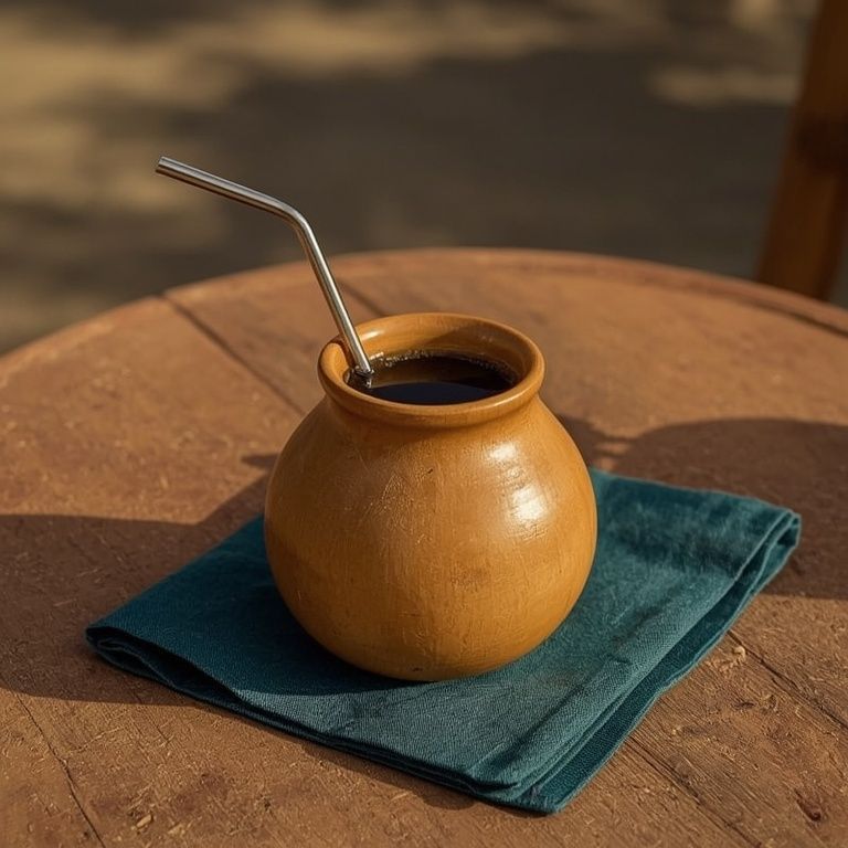 Tereré tradicional paraguaio, bebida social típica da cultura guarani
