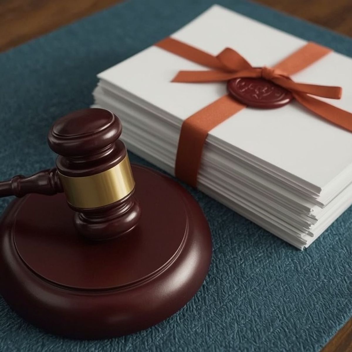 Documento legal com selo representando atualização de norma de residência
