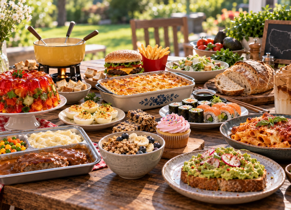 The Foods That Defined Every Decade in America