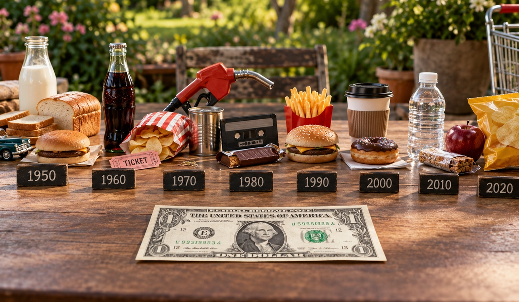 What a Dollar Actually Bought in Every Decade Since 1950