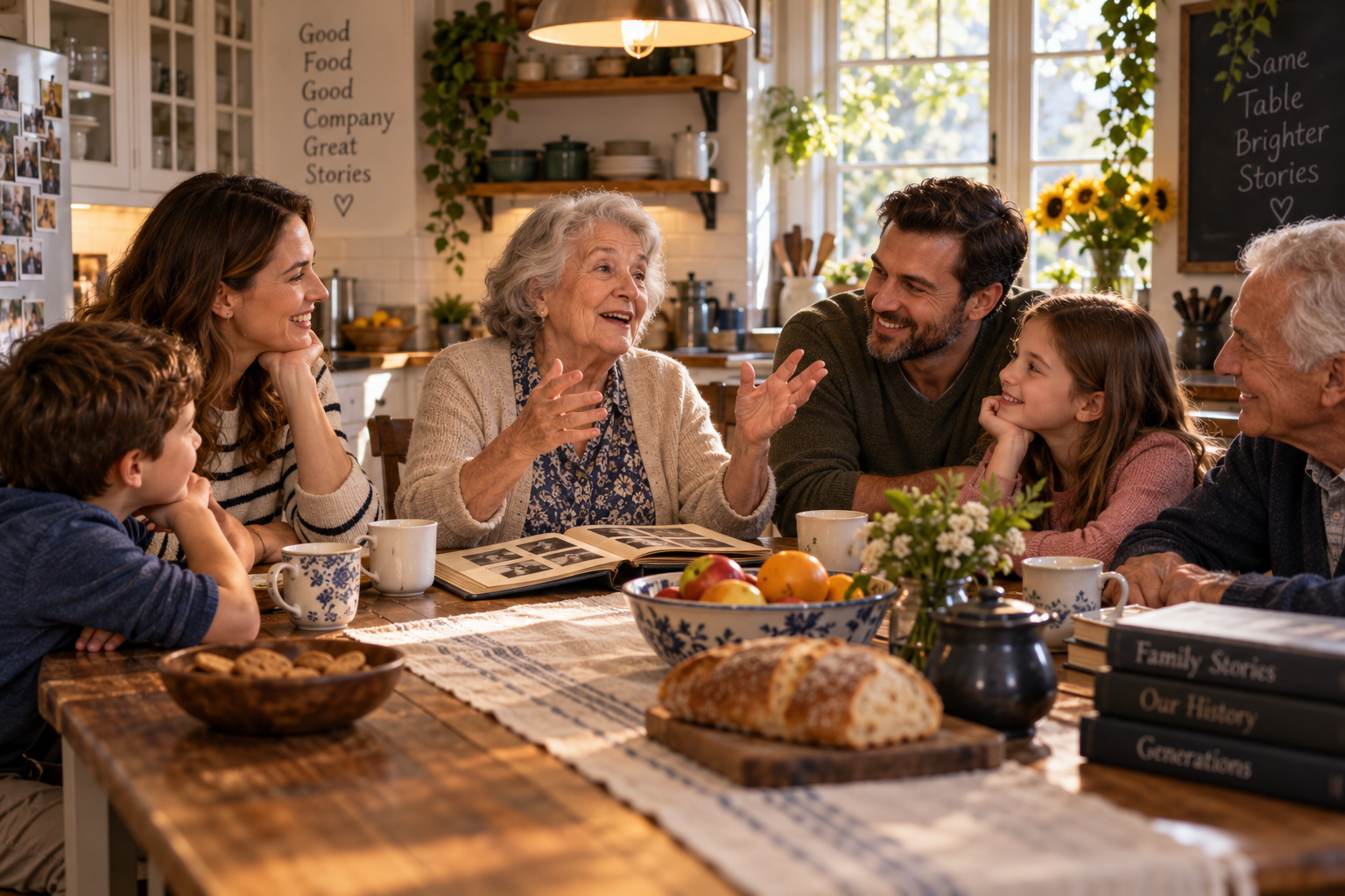 Why the Best Stories Are Still Being Told Around Kitchen Tables