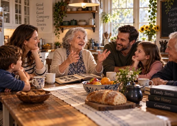 Why the Best Stories Are Still Being Told Around Kitchen Tables