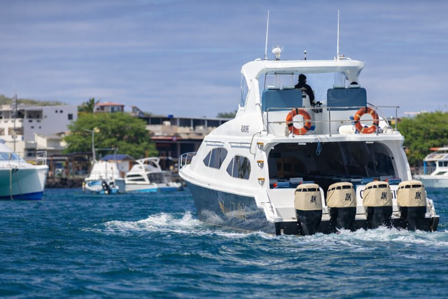 Ferry in Galápagos