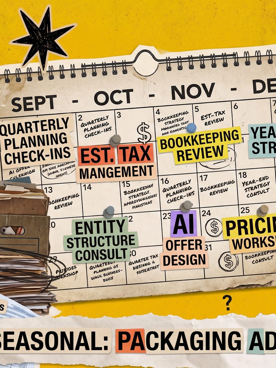 Stop Being Seasonal: How Tax Pros Build Year-Round Revenue