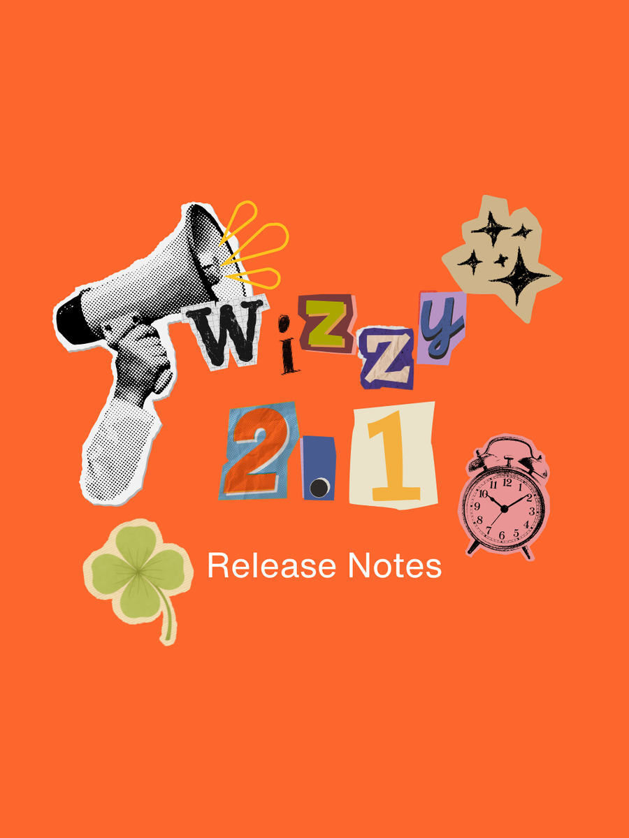 Wizzy 2.1 Release Notes Cover