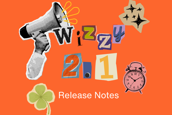 Wizzy 2.1 Release Notes Cover