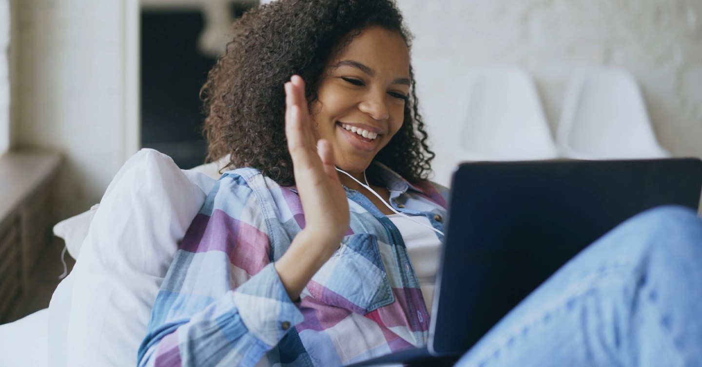 Illustration of a creator requesting customer testimonials via email and quote bubbles