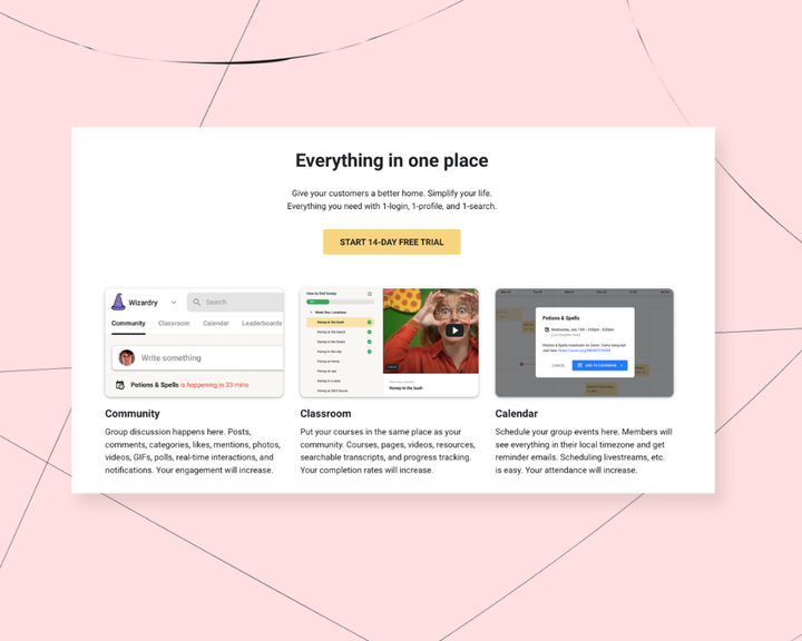 Comparison illustration of Skool alternative platforms for online community and course creators
