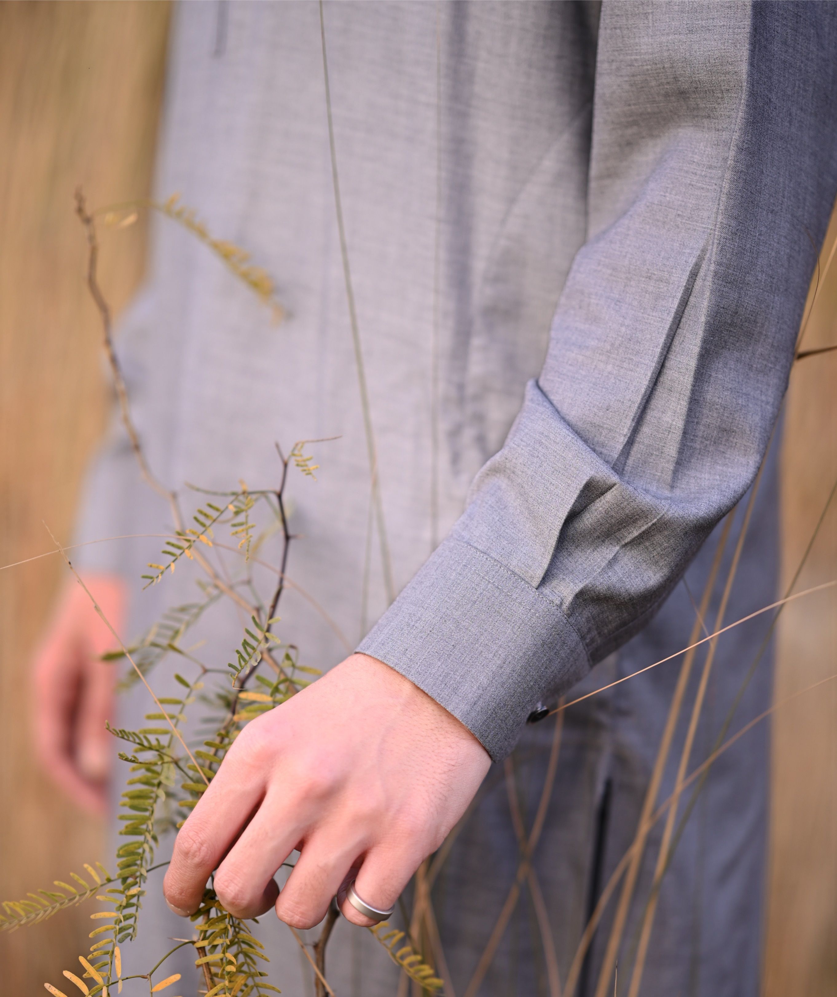 Light Gray Kameez Shalwar