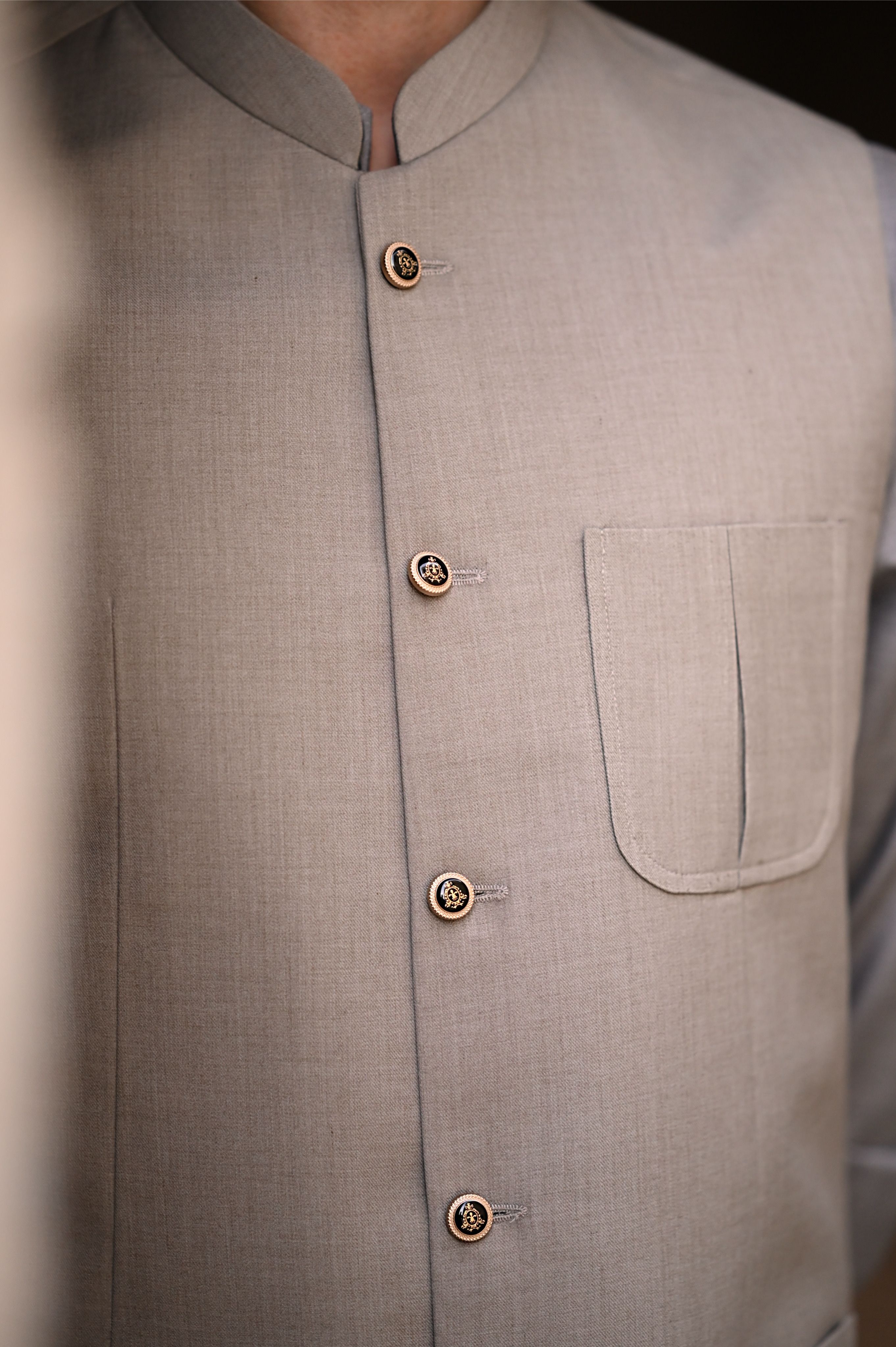 Light Gray Goldwyn Waistcoat