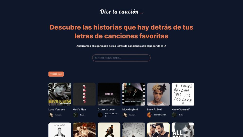 image for Dice la cancion