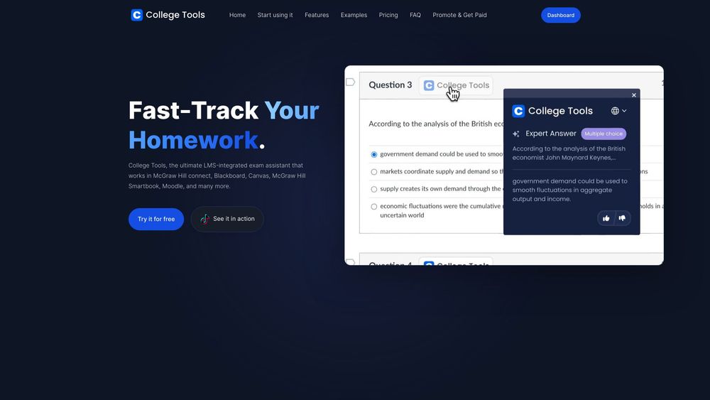 image for Homework Solver by College Tools